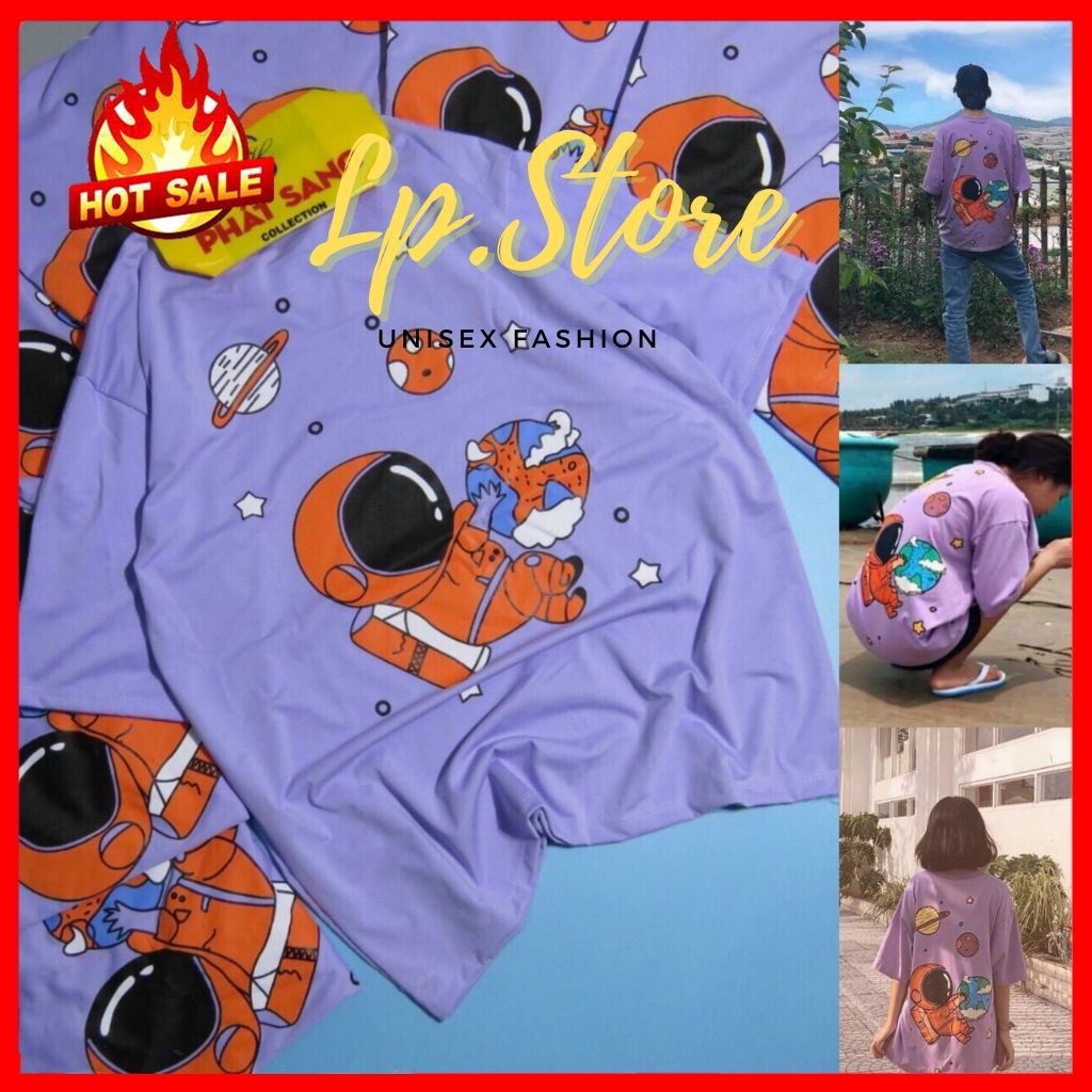 [Tặng Quà Áo Thun Tay Lỡ Unisex - Áo Thun Nam Nữ Form Rộng AT042 Siêu Hot - LP.STORE